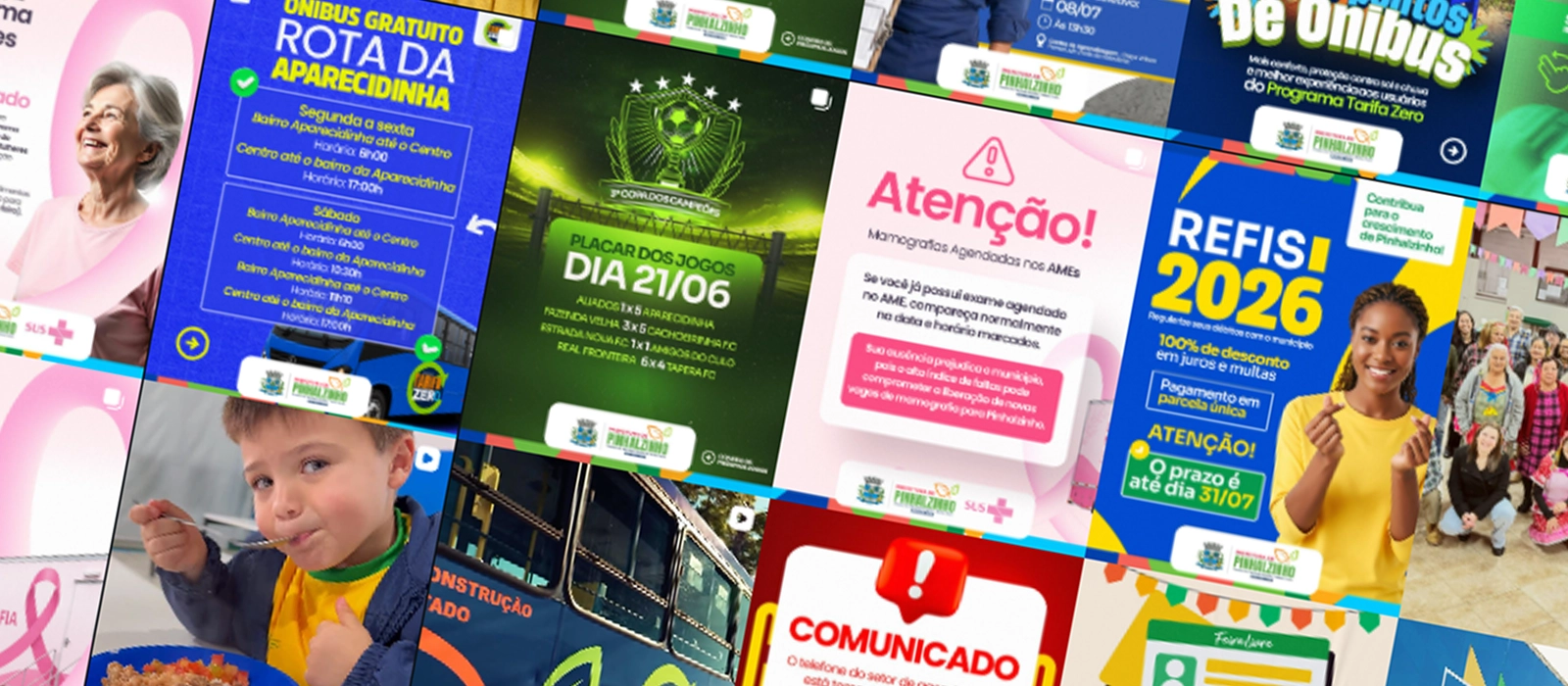 Imagem do projeto Portal & Comunicação Digital Prefeitura de Pinhalzinho
